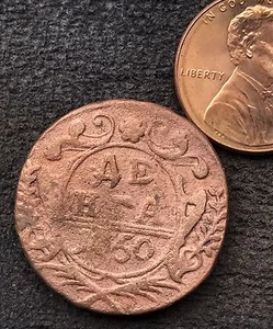 1750 DENGA OLD RUSSIAN IMPERIAL COIN. ORIGINAL Денга Деньга. Elizabeth 1741-62 - Picture 1 of 1