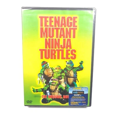 TEENAGE MUTANT NINJA TURTLES THE ORIGINAL 1990 MOVIE New Sealed DVD TMNT - Image 1 of 2