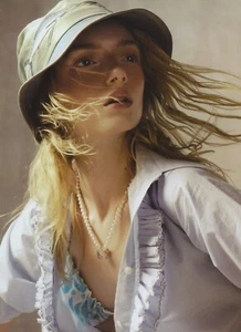 Vogue Supermodel Lily Donaldson Beautiful Boho - Magazine 1 Page PRINT AD - Picture 1 of 1
