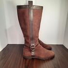 Cole Haan Riding Boots Womens Size 6.5 Brown Leather Knee High Equestrian Horse
