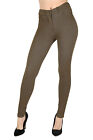 New Ladies Womens Fashion Coloured Skinny Jeggings Leggings Jeans Plus size 8-18
