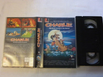 Charlie Alle Hunde kommen in den Himmel FSK ohne Altersbeschränkung VHS gebr - Bild 1 von 3