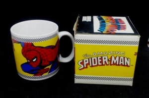 Spider-Man - Comic Book Hero Mug Marvel Comics 1989 Box Applause Inc - Picture 1 of 5