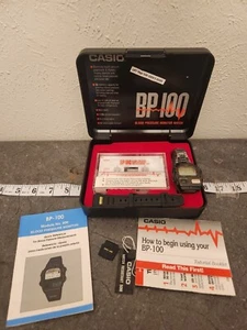 Reloj Monitor de Presión Arterial Casio BP-100 Original con Caja Manuales - Imagen 1 de 7