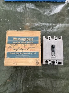 Westinghouse HFB3050 50 AMP 3 Pole Circuit Breaker - Bild 1 von 2