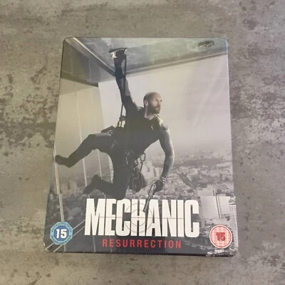 MECHANIC : RESURRECTION - UK EXCLUSIVE BLU RAY STEELBOOK - NEW & SEALED - Image 1 of 4