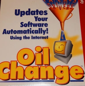 Vintage Software, OIL CHANGE-UPDATES, "Update Automatically Using The Internet" - Picture 1 of 5