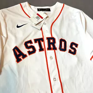 New Nike Yordan Álvarez Houston Astros White MLB Jersey Men's Sz L $135 - Picture 1 of 10
