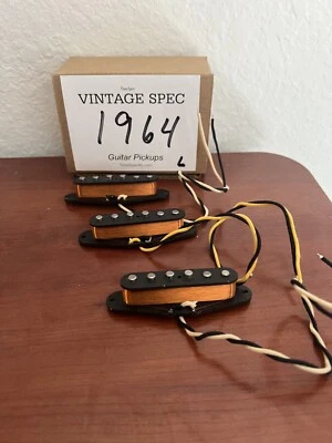 Vintage Spec 1964 "Leo" Strat Set by Tone Specific. The Last Pre-CBS Pickups. - Image 1 of 3