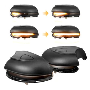 Dynamic Turn Signal LED Side Mirror Indicator Blinker Lights For VW Golf MK6 GTI - Picture 1 of 12