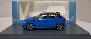 WOW Audi A1 S1 Quattro Sportback 2014 Blue 1:43 Neo 46420 EXTREMELY RARE!! - Picture 1 of 15