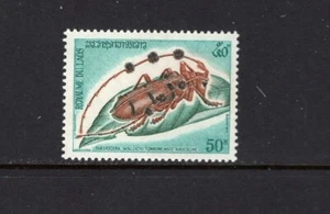 Laos 1974 Diastocera Wallichi Tonkinensis, escarabajo sin montar o nunca montado SC 253 - Imagen 1 de 1
