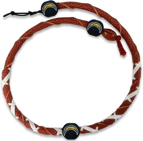 Los Angeles Chargers NFL Classic Spiral Football Necklace NEW Cover
