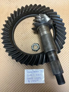 DANA 70 RING AND PINION 4.56:1 GOOD USED OEM - Picture 1 of 4