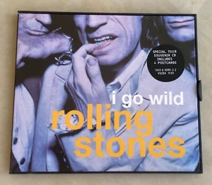 ROLLING STONES - I GO WILD - INC POSTCARDS - 1995 UK 🔥 COMBINE SHIP CDS - Picture 1 of 3