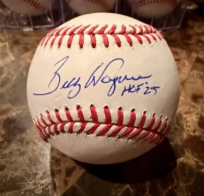 Houston Astros Billy Wagner Signed MLB Baseball HOF 25 Inscription JSA WITNESS!! - Image 1 of 4