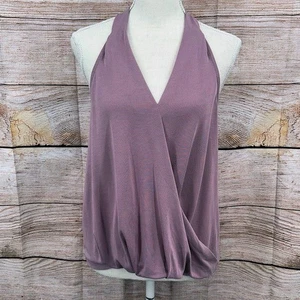 Sunday in Brooklyn Lavender Cupro Neckholder Top Gr. S - Bild 1 von 9