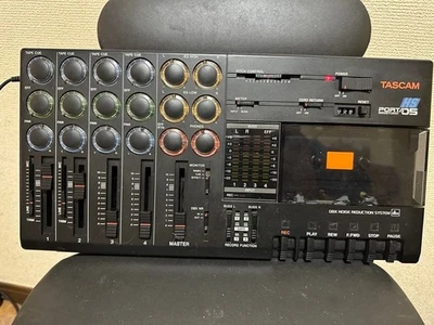 Tascam Porta 05 Ministudio Multitrack Cassette Recorder Power On FF Tested Japan - Image 1 of 4