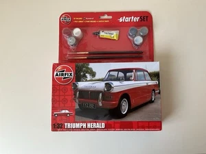 Airfix Triumph Herald Starter Set 1/32 Scale (opened, Complete And Unbuilt) - Picture 1 of 1