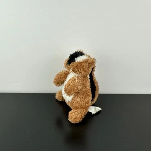 Ganz 2000 Rare Soft Spot Chipmunk Squirrel 5” Brown Black Plush Stuffed Animal - Bild 1 von 6