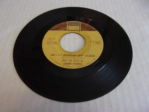 45 Marvin Gaye & Tammi Terrell Ain't No Mountain High Enough Vinyl Tamla T-54149 - Picture 1 of 2