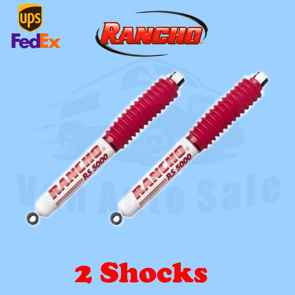Задние амортизаторы Rancho RS5000X для Plymouth PB200, PB250 (3/4 тонны) 2WD 70-83 - Изображение 1 из 4