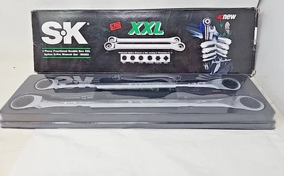 SK Tools EE. UU. 2 piezas 89250 XXL Long Spline G-Pro SAE Juego de llaves de extremo de caja doble Foto 1 de 4