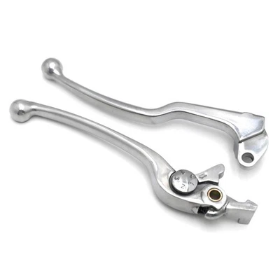 Palancas de embrague de freno plateadas para Suzuki GSXR600 GSXR750 GSXR1000 TL1000S GSR SFV Foto 1 de 4