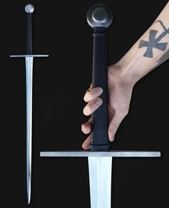 Custom Handmade Hauer LongSword - Stainless Blade - Collectible Sword - Picture 1 of 1