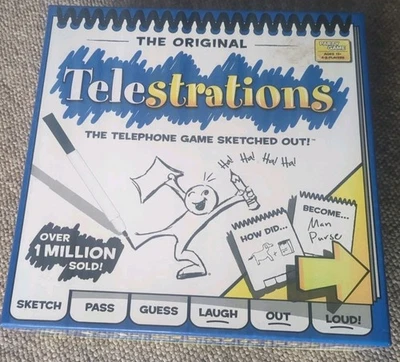 The Original Telestrations Game (USAopoly 2019) 100% Complete - Image 1 of 4