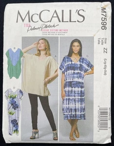 McCall 7596. Palmer / Pletsch Tunic & Dress. Sz LG - XXLG. Uncut, FF. - Picture 1 of 2