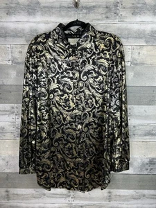 Jessica Michelle Women’s VTG Long Sleeve Button Up 24W - Picture 1 of 6