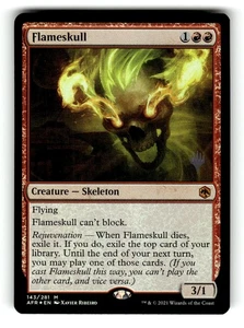 Flameskull Promo Pack: Adventures in the Forgotten Realms 143 LP FOIL - Picture 1 of 2