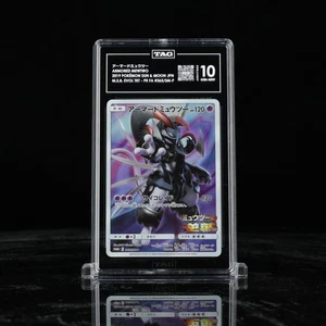 TAG 10 Pokemon Card Armored Mewtwo Promo 365/SM-P Japanese 2019 - Picture 1 of 2