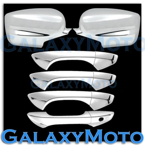 08-12 HONDA ACCORD Chrome plated Full ABS Mirror+4 Door Handle W/O PSG KH Cover - Picture 1 of 1