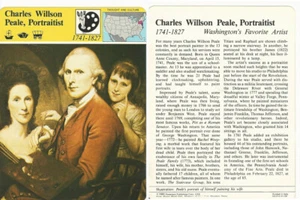 1979 Panarizon, Story Of America, #41.09 Charles Willson Peale, Artist - Picture 1 of 1
