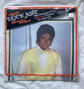 Mini Rock Art Michael Jackson Wandteppich Wandbehang Sammler Klassiker ungeöffnet - Bild 1 von 3