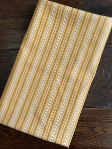 MODA Noteworthy By Sweetwater- Peach Stripe - 1 Yard - Vintage - Picture 1 of 2