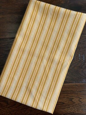 MODA Noteworthy By Sweetwater- Peach Stripe - 1 Yard - Vintage - Image 1 of 2