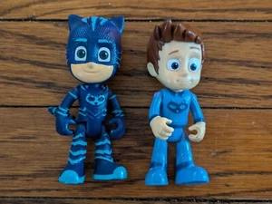 Disney PJ Masks Connor & Catboy 3.5" Action Figures Lot - Picture 1 of 6