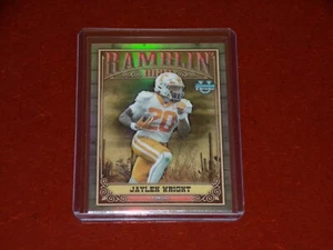 2023 Bowman Chrome University Ramblin Man Jaylen Wright - Picture 1 of 1