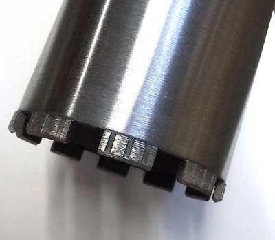 PRODIAMONDTOOL NEW 6-1/4" PRO TURBO V-SEGMENTED LASER WELDED WET CORE BIT- PREMIUM GRADE