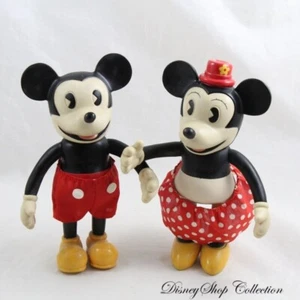 Alte Figuren Mickey und Minnie DISNEY Schylling Retro Posable Vinyl Doll - Bild 1 von 5