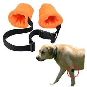 Dog Elbow Protector Fleece Elbow Sleeves with Cotton Pad for Dogs Prevent Small - Picture 1 of 6