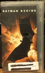 Pre-owned/Used ~ Batman Begins (VHS 2005) *RARE VHS MOVIE* Fantastic Collectible - Picture 1 of 7