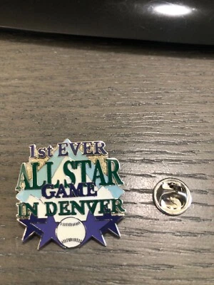 1998 Colorado Rockies First Ever All Star Game In Denver Pin - Image 1 of 2