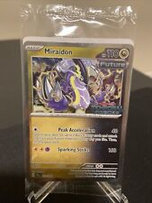 Sealed Miraidon 121/162 Temporal Forces Stamped BEST BUY EXCLUSIVE PROMO