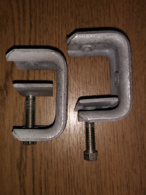 POHLCON Puk Montageklemme Typ MKD 40 Schraubklemmen Stahl Montageklemmen Schraubklemme