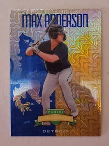 MAX ANDERSON 2024 Panini Crusade BLUE MOJO CRUSADE #93 Tigers - Picture 1 of 1