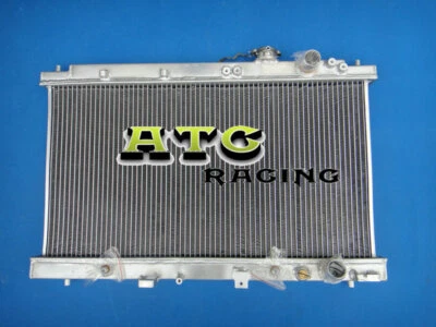 适合本田 Integra Acura DC2 B18 GSR RS LS 1994 - 2001 95 96 AT 铝散热器 — 第 1/4 张图片